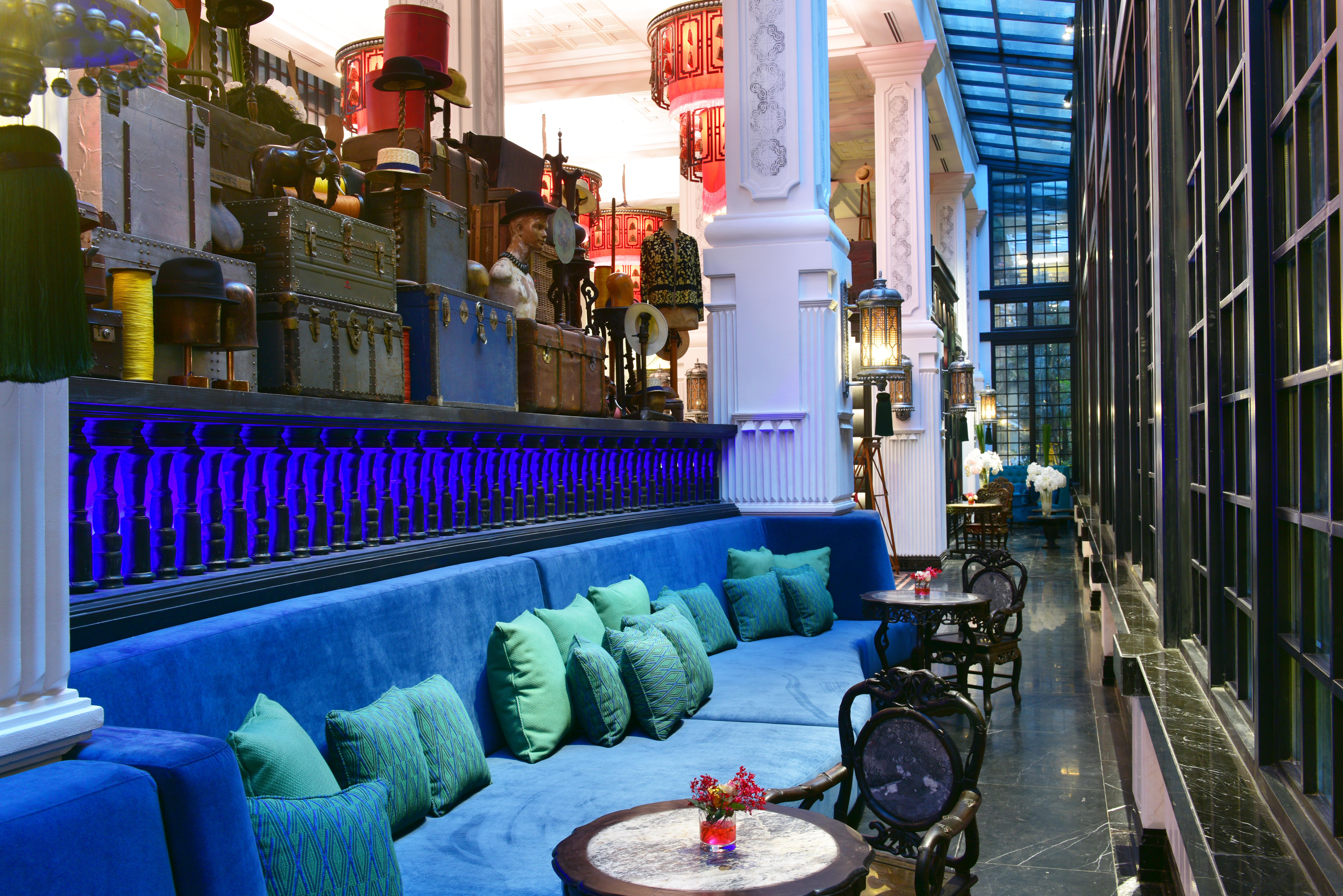 Hotel De La Coupole - Mgallery Sapa Exteriér fotografie The Blue Bar