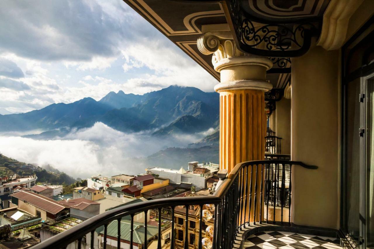 Hotel De La Coupole - Mgallery Sapa Exteriér fotografie View of the city from the hotel